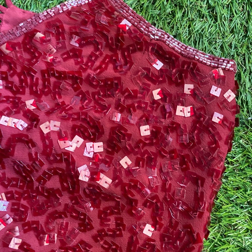 Red Sequin Top - Picture 7 of 16